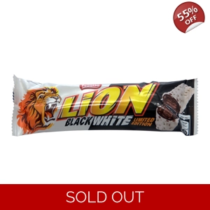 Lion Limited Edition Black & White Bar - 40g